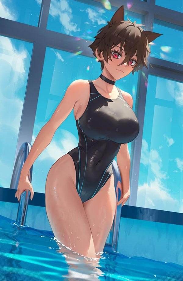 Tổng hợp ảnh nữ anime sexy gợi cảm bikini 121