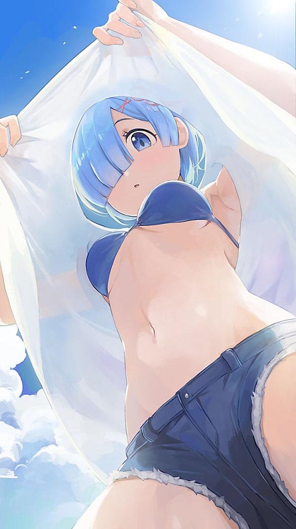 Tổng hợp ảnh nữ anime sexy gợi cảm bikini 446