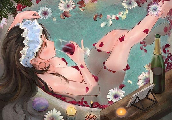 Tổng hợp ảnh nữ anime sexy gợi cảm bikini 461